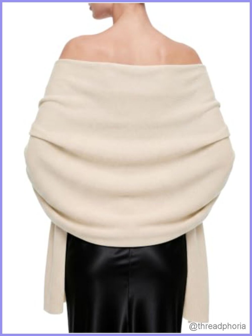 Womens Knit Pashmina Shawl Wrap Evening Dress Wedding Cape Scarf